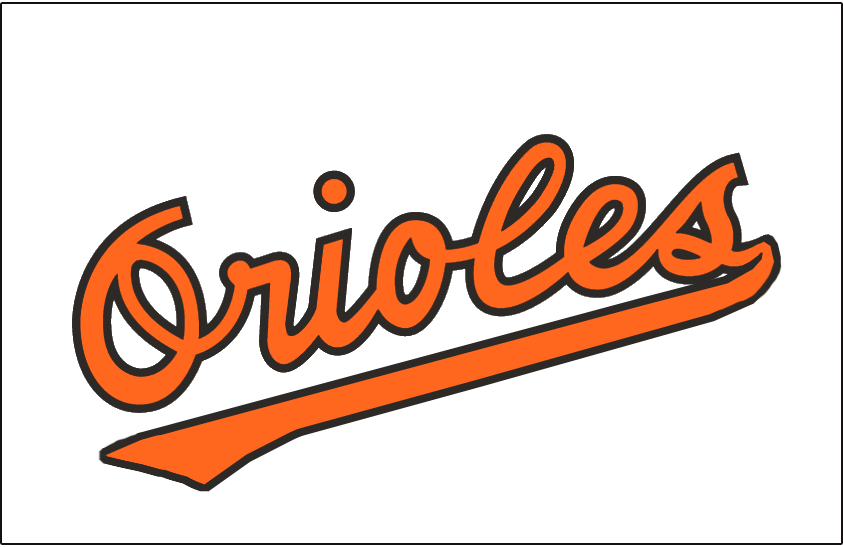 Baltimore Orioles 1955-1962 Jersey Logo DIY iron on transfer (heat transfer)